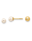 Reversible Pearl Earrings