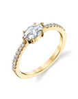 Marquise Rose-Cut Diamond Ring