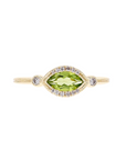 Marquise Gemstone Ring