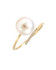 Pearl And Diamond Lucia Ring
