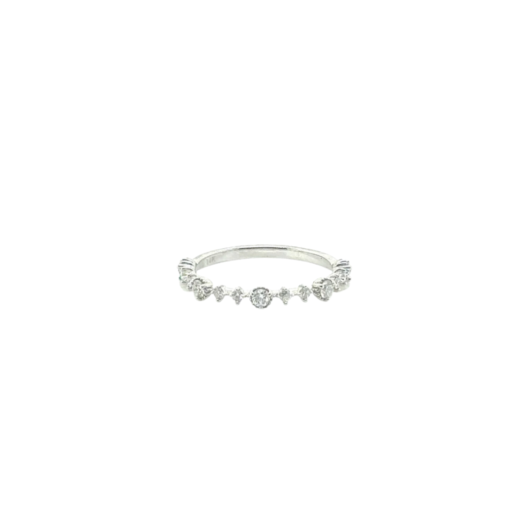 Alternating Diamond Ring