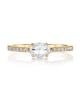 Marquise Rose-Cut Diamond Ring