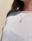 Faith & Fire Cross Necklace