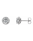 Halo Stud Earring Mountings