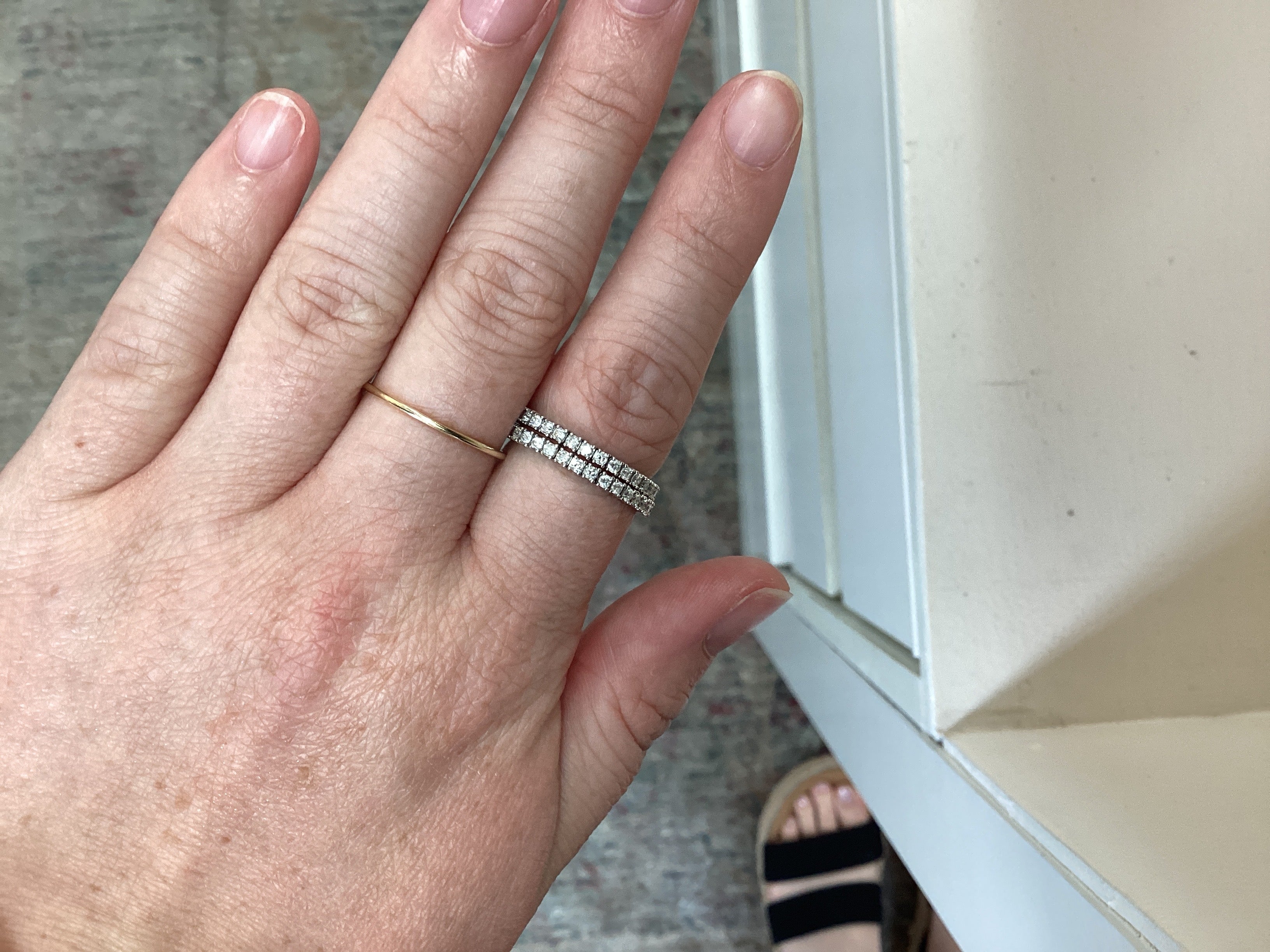 Adjustable Diamond Ring