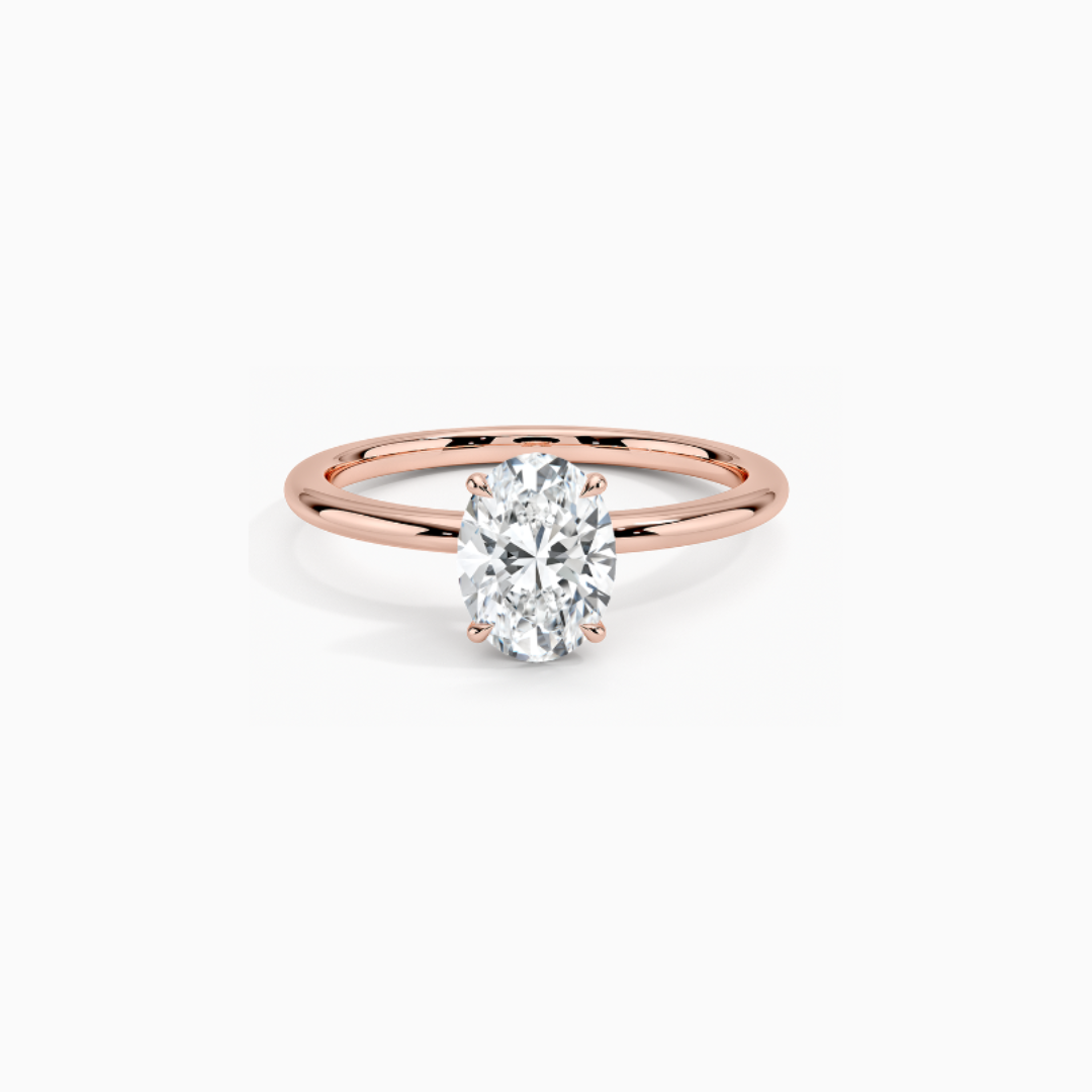 The Classic 4 Prong Engagement Ring