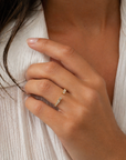Twin Tides Open Ring