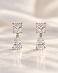 Drop Diamond Earrings