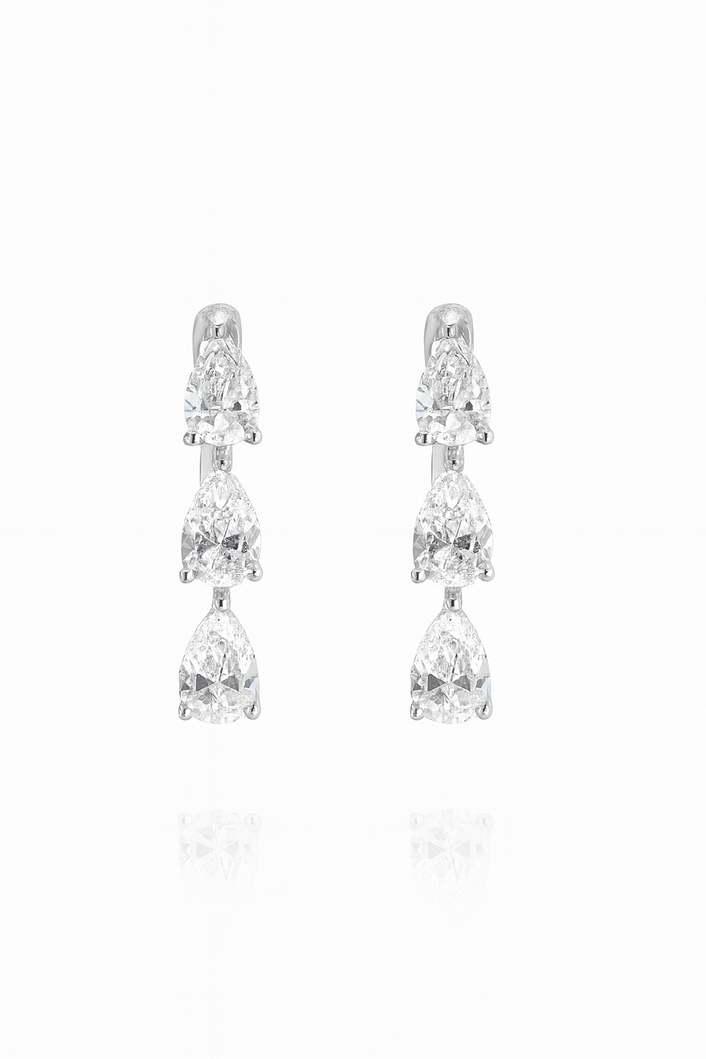 Celestial Teardrop Hoops