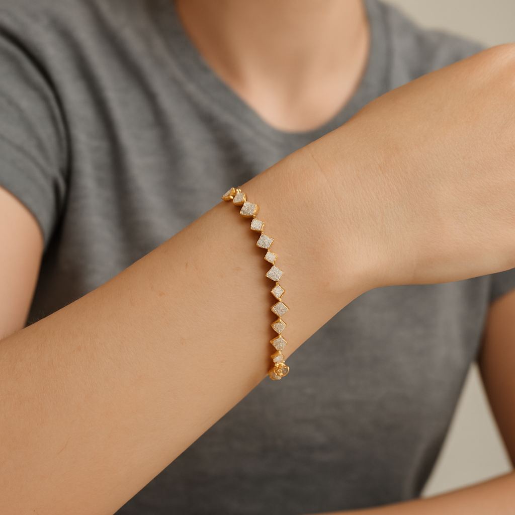 Champagne Cascade Bracelet