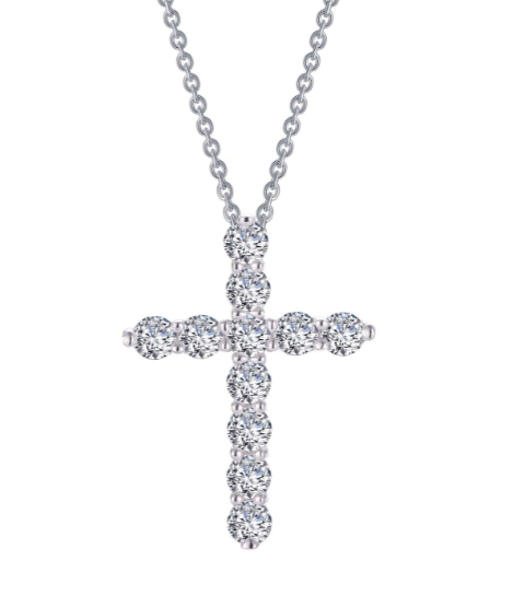 1.87 Carat Cross Necklace: Rental