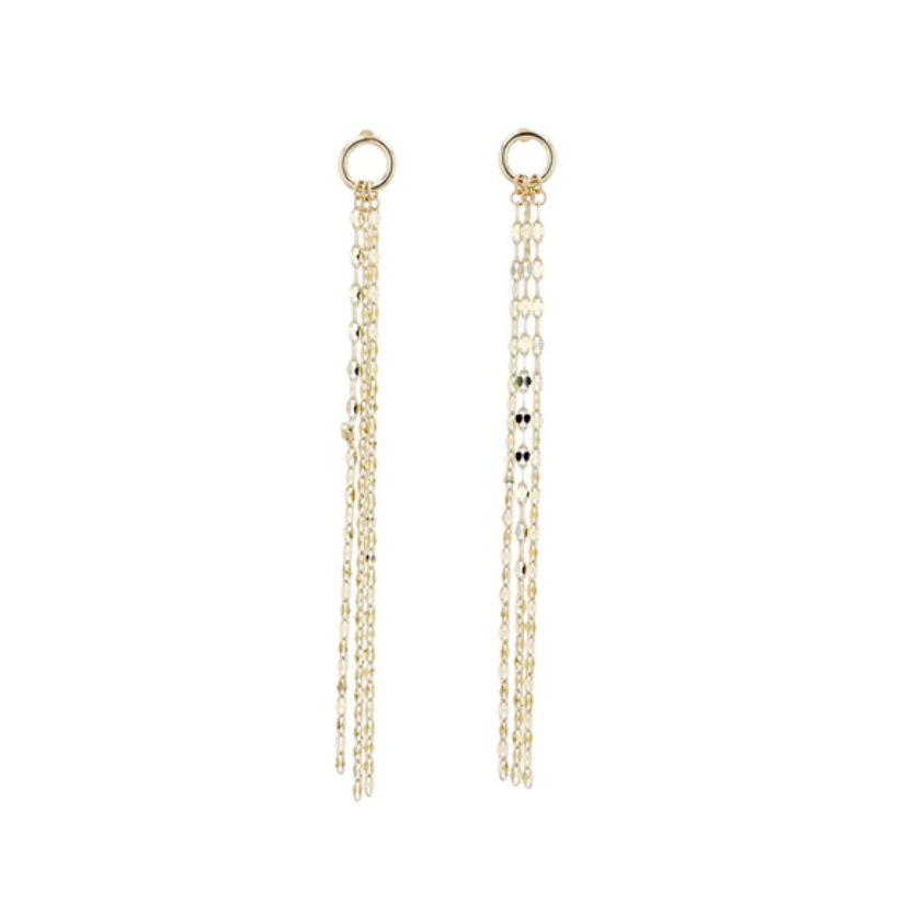 Circle 2025 tassel earrings