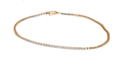 1 CT Natural Tennis Bracelet