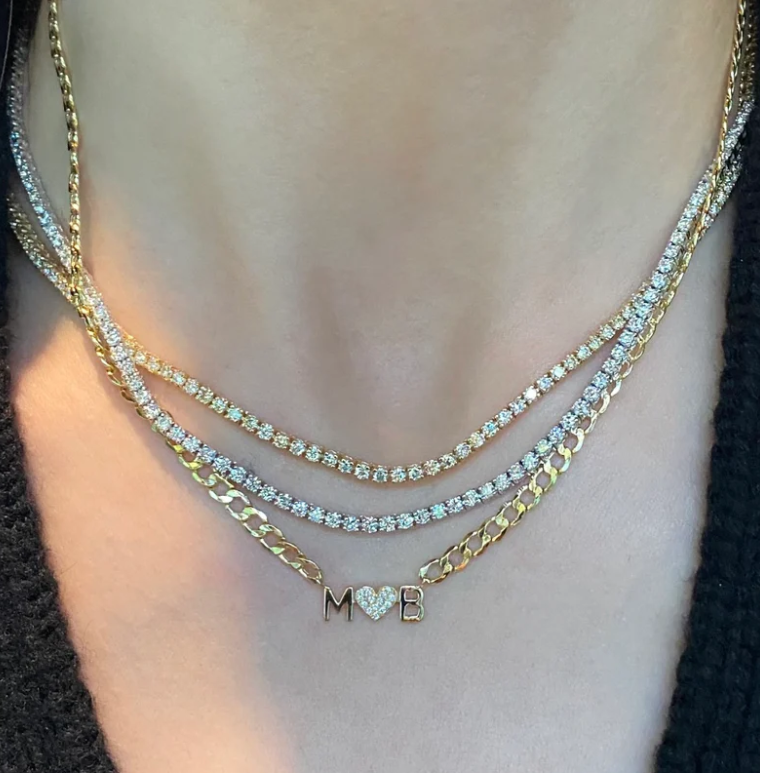 6 ctw Natural Diamond Tennis Necklace