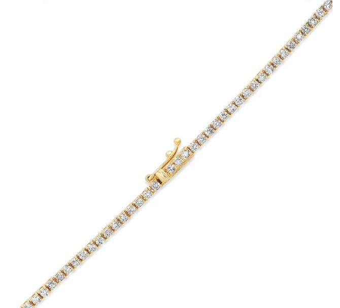 6 ctw Natural Diamond Tennis Necklace