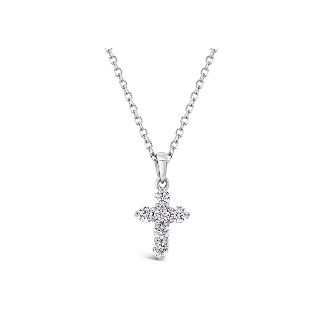Diamond Cross Pendant 1/5 CT