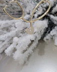 14k Yellow Gold Stethoscope