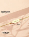 Tiny Treasure Engravable ID Bracelet