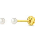 Petite Pearl Stud Earrings