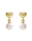 Sweetheart Pearl Earrings