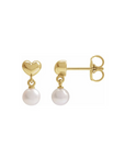 Sweetheart Pearl Earrings