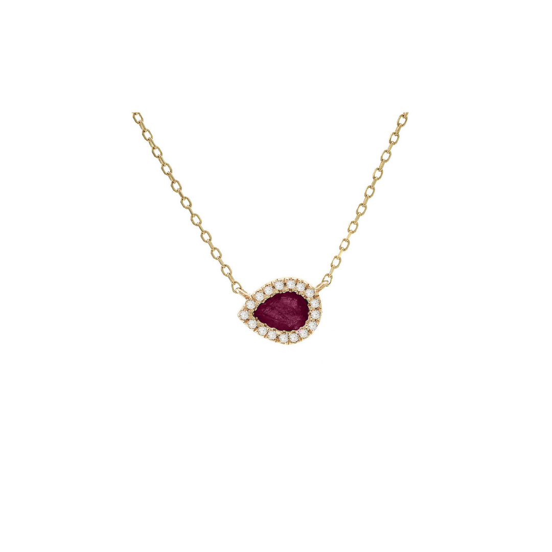 Petite Gemstone Necklace