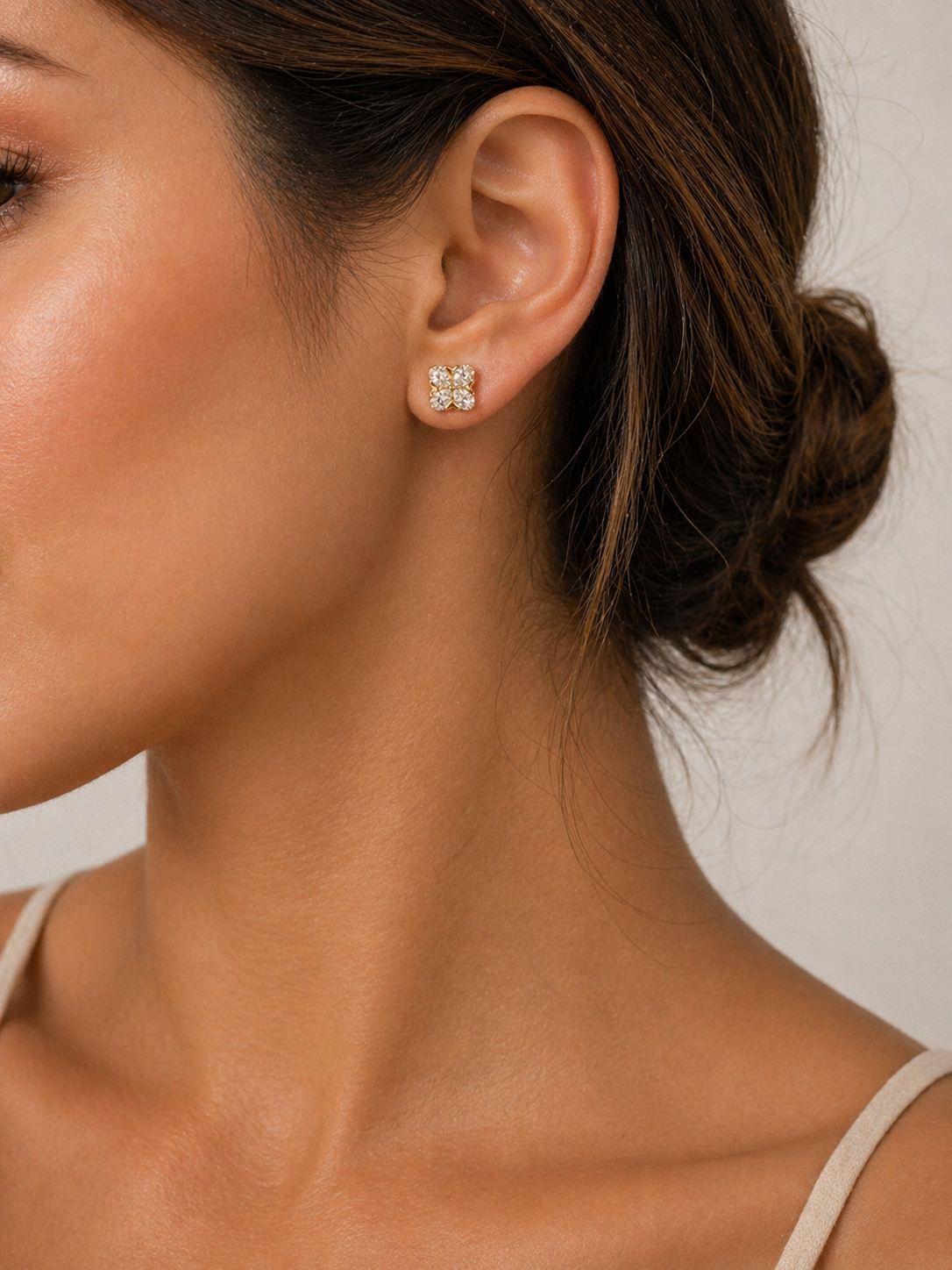 Princess Diamond Studs