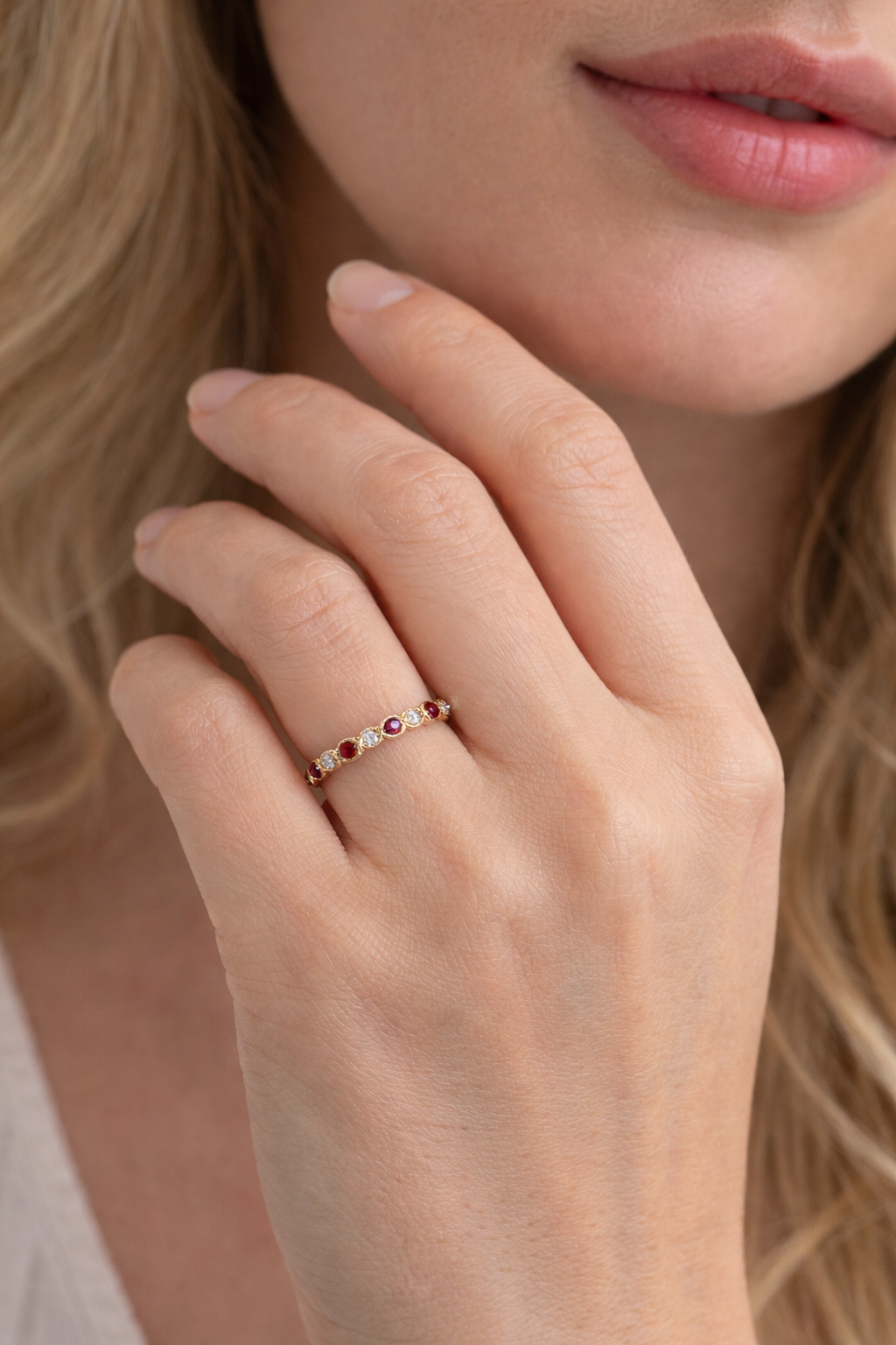 Scarlet Wink Ring