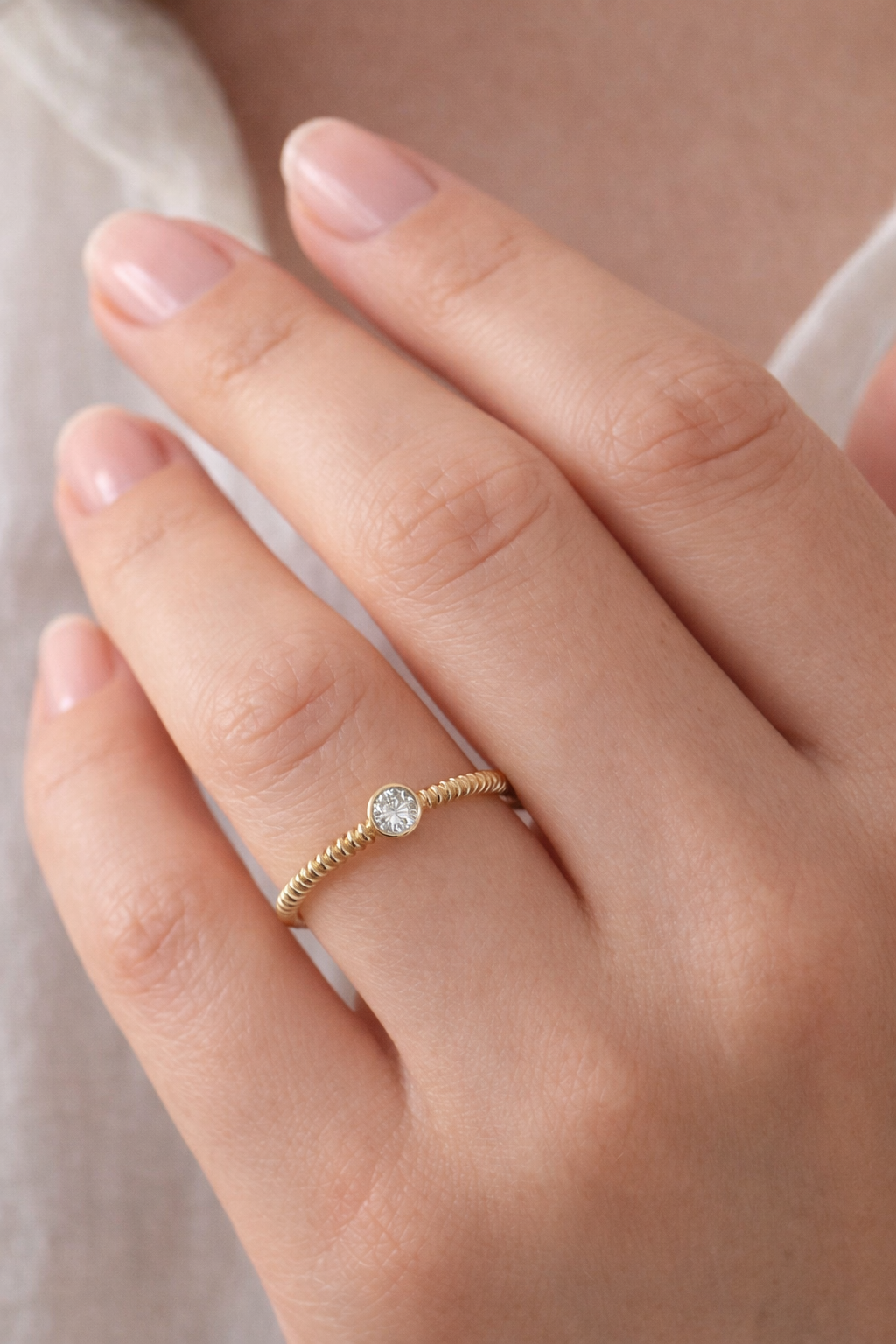 Golden Glow Ring