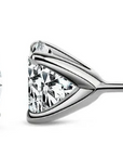 1.04 Carat 14k White Gold Lab Diamond Stud Earrings