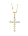 Divine Radiance Cross Pendant