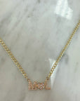 Ruby James Initial Necklace