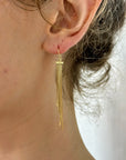 Disco Tassel Earrings