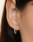 Glow Hoop Earrings