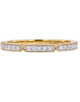 10k Yellow Gold Stackable Band