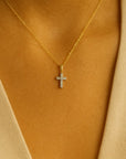 Blessed & Boujee Cross Necklace