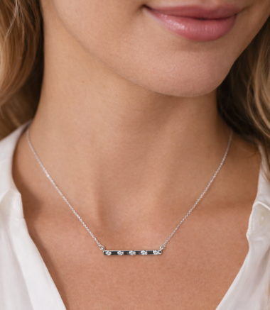 The Fifth Avenue Spark Bar Necklace