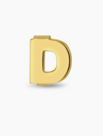 Golden Letters Collection Charms