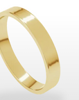 14K YG Standard Ultra-LIghtweight Flat Band