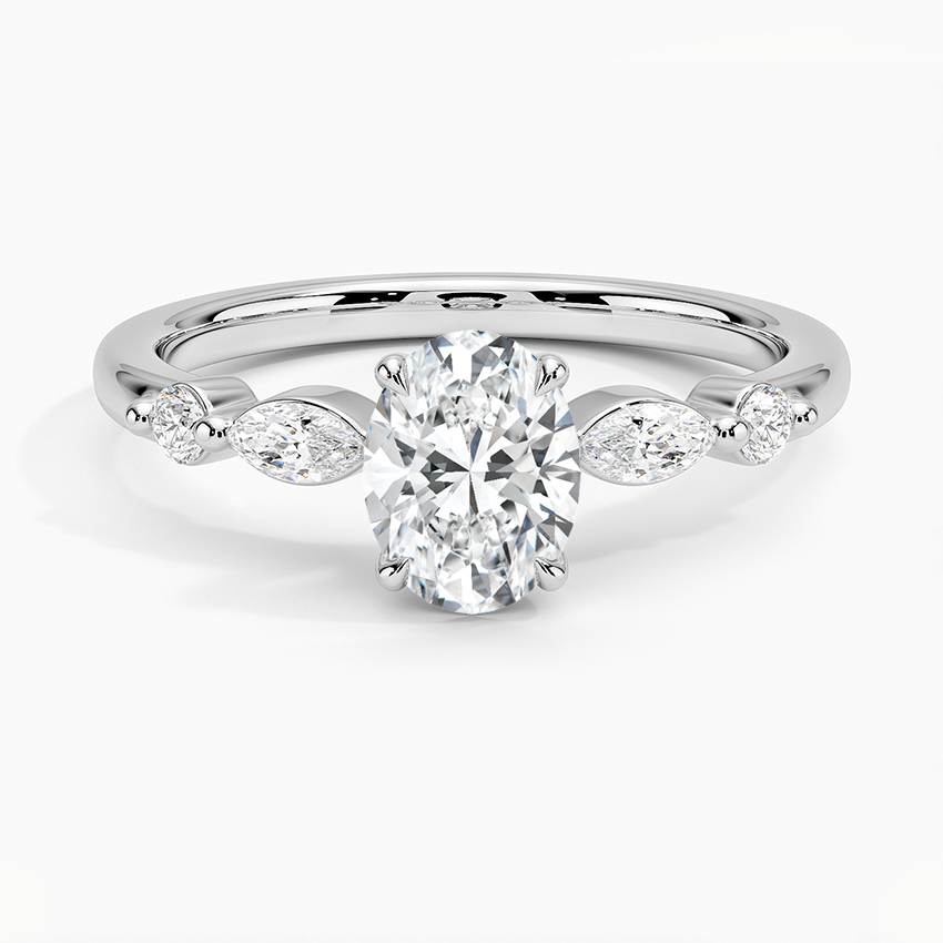 Silhouette Engagement Ring