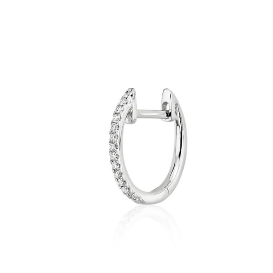 Petite Diamond Huggie