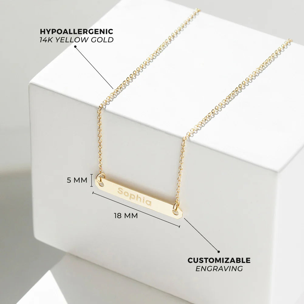 Say It With Style Engravable Necklace