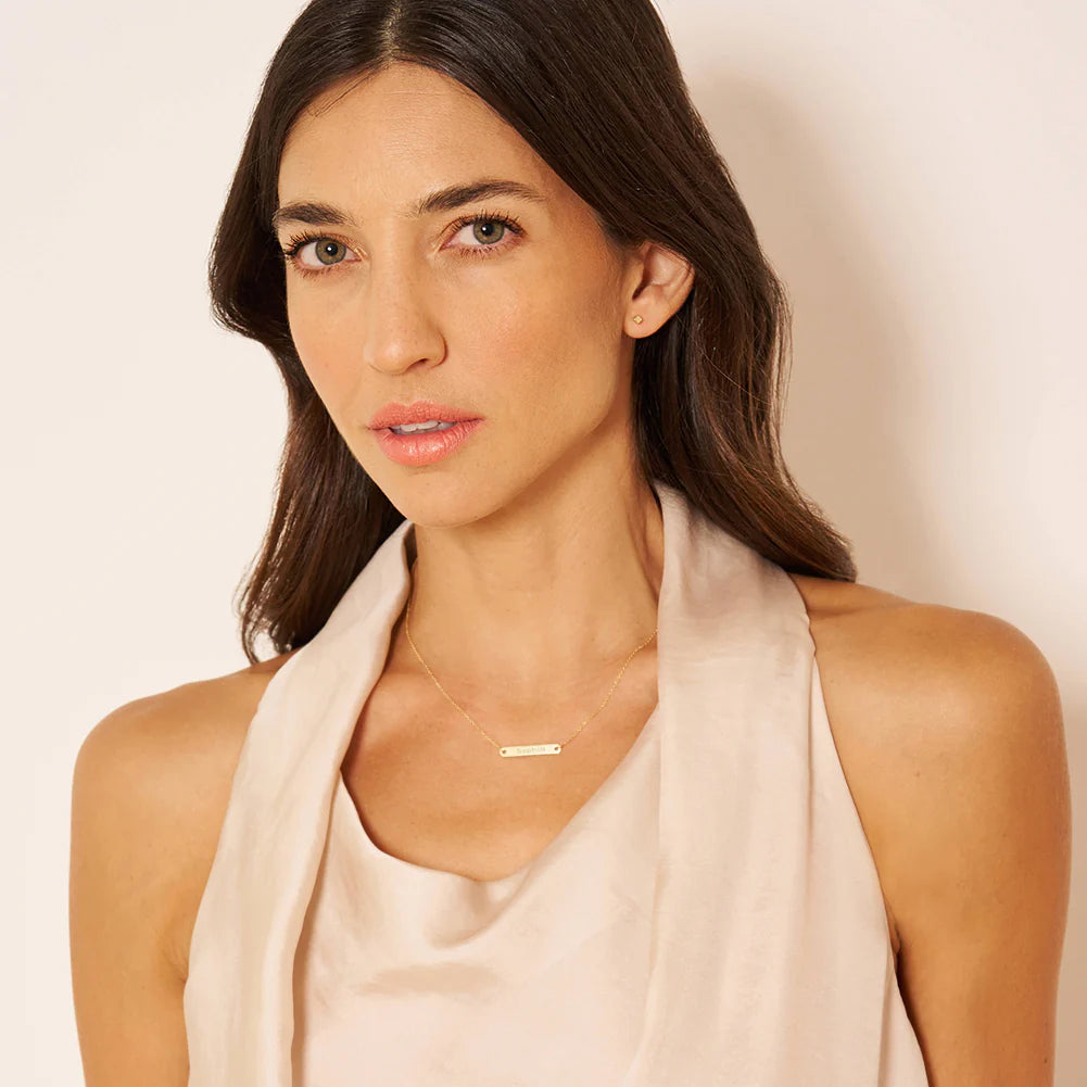 Say It With Style Engravable Necklace