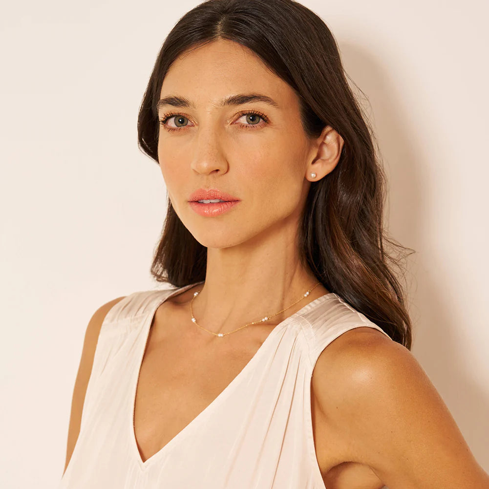 Tiny Pearls of Joy Necklace