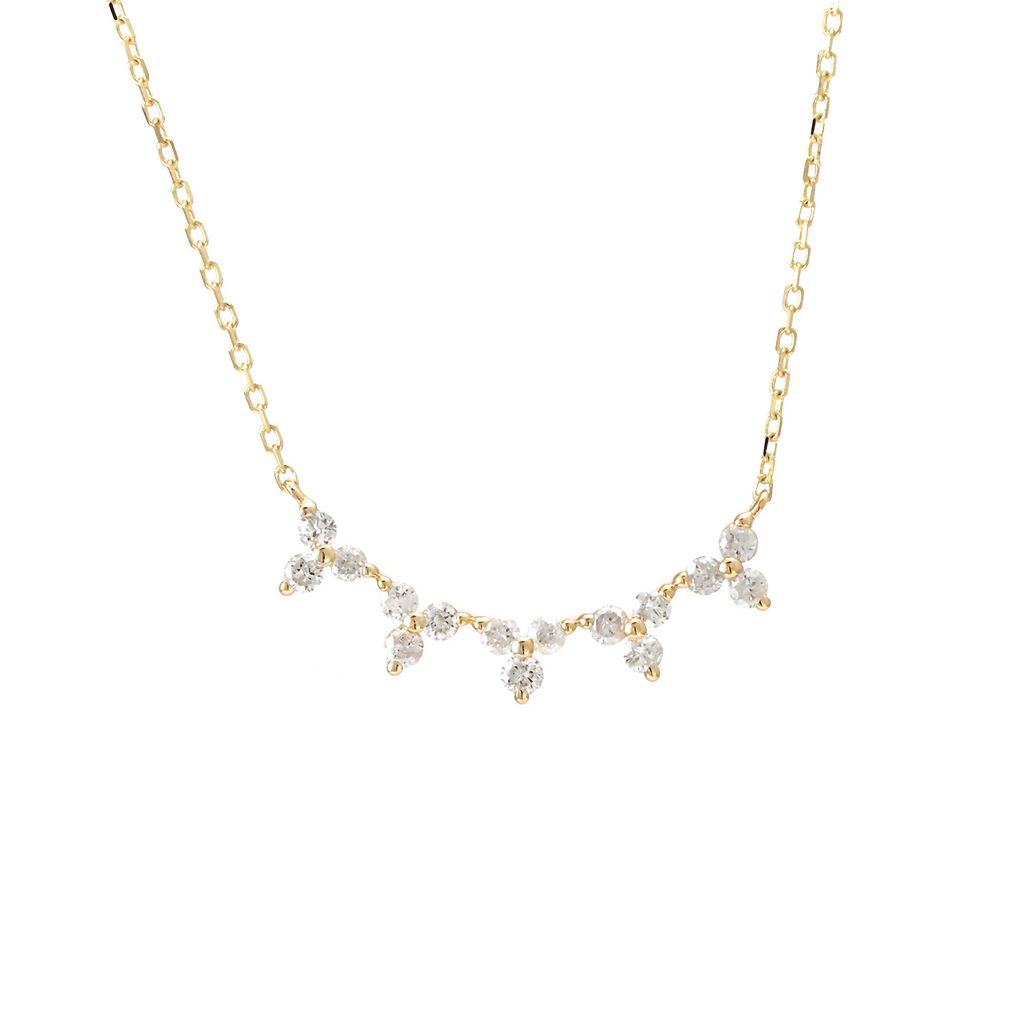 Olive Branch Diamond Necklace
