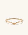 Wishbone Stacker Ring